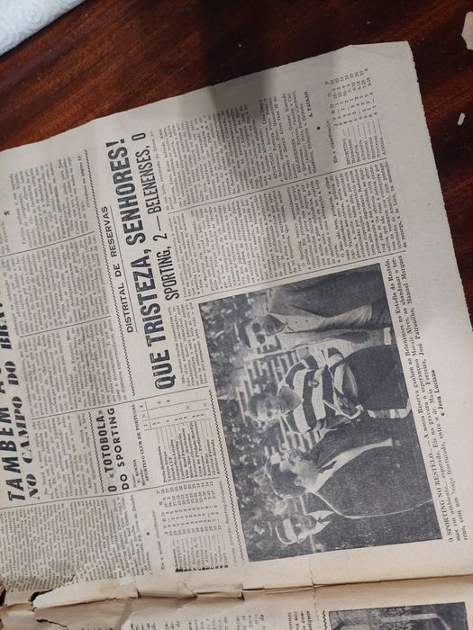 Jornais sporting anos 60