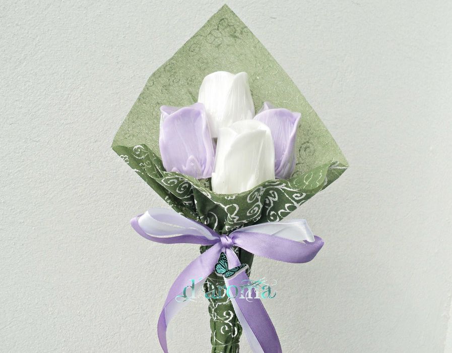 ARRANJO ROSAS em Sabonete decorativo