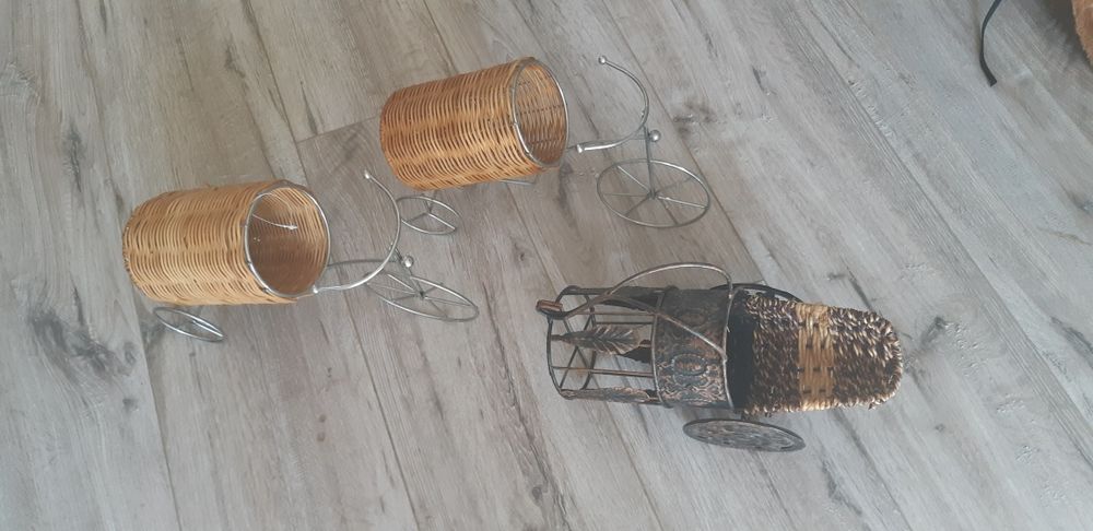 Подставка для бутылки и веер большой