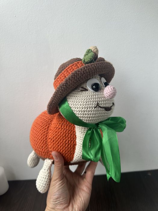 Вязана дитяча іграшка Черепаха Аха