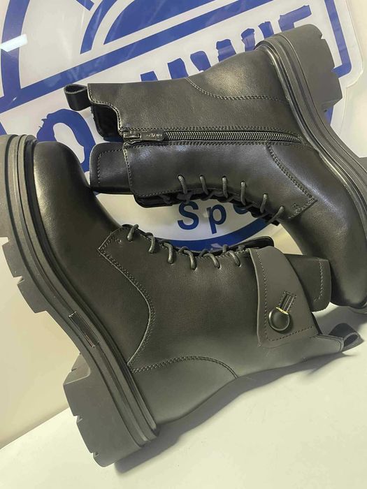 Filippo botki skórzane workery DBT 7230 / 25 BK 40 - 41