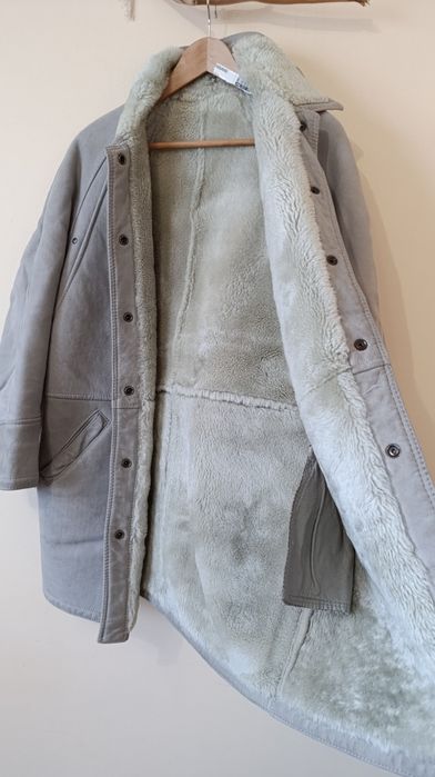 Szary kożuch naturalny Jacques Jekel M