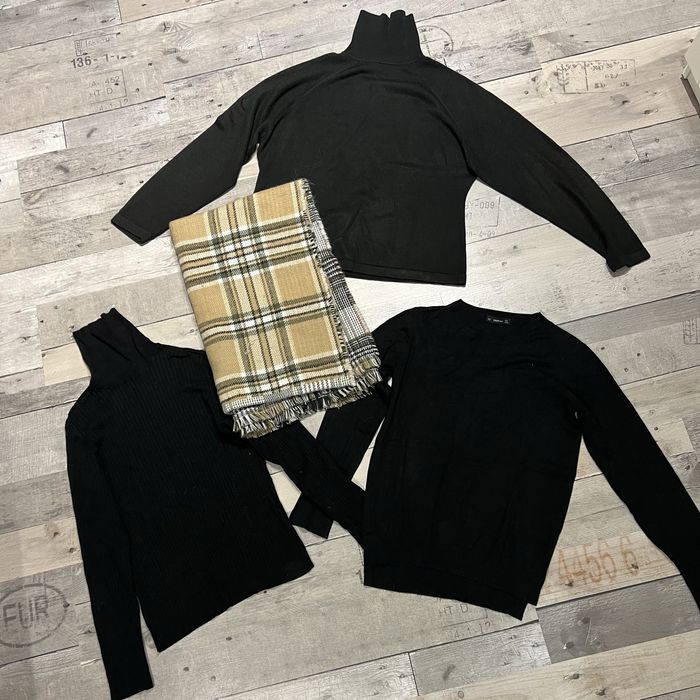 Zestaw swetrów damskich S/M + torebka Pepe Jeans