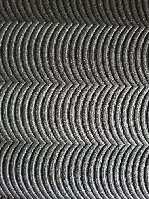 Składana mata do ćwiczeń czarna 150 x 70 cm