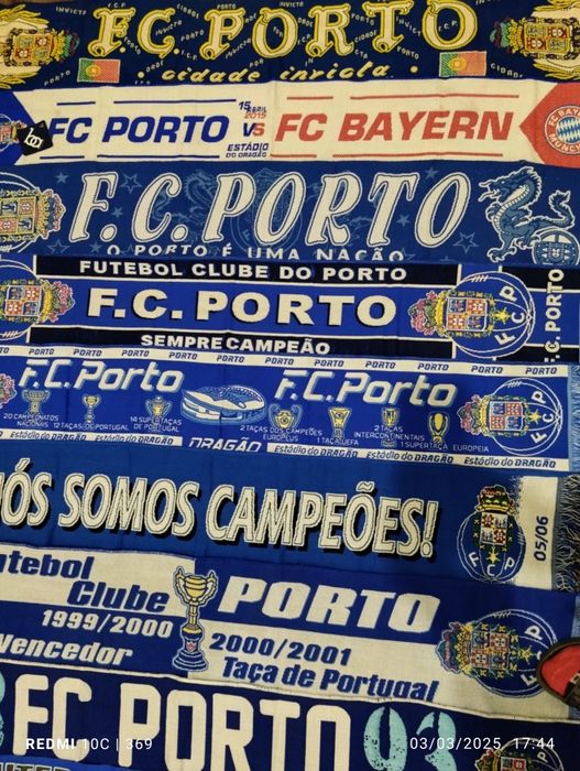 Cachecóis futebol clube do Porto