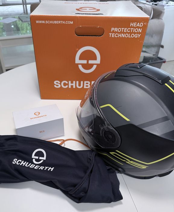 Kask motocyklowy Schuberth C5 z interkomem SC2 rozmiar L 59