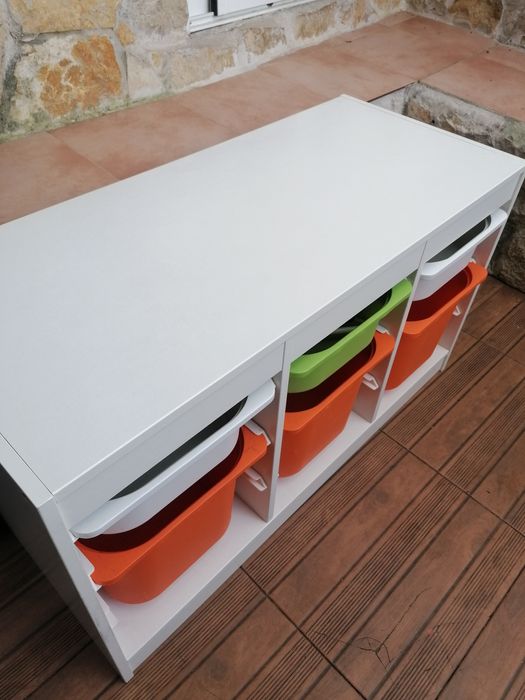 Móvel Ikea Trofast com 6 gavetas
