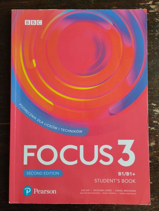 Podręcznik Focus 3 język angielski - LO i technikum