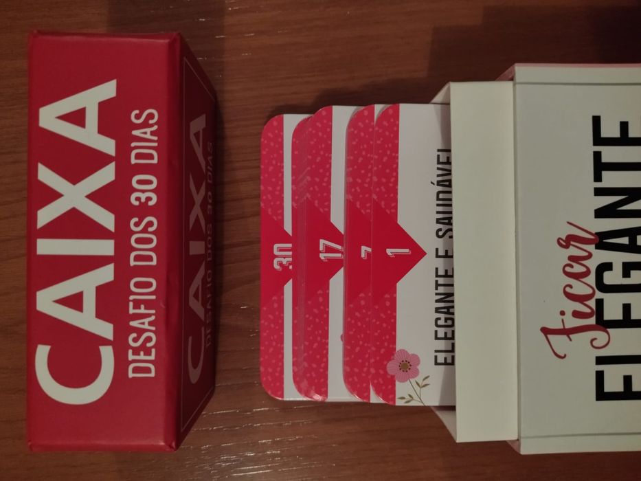 Caixa cartas "Ficar Elegante"