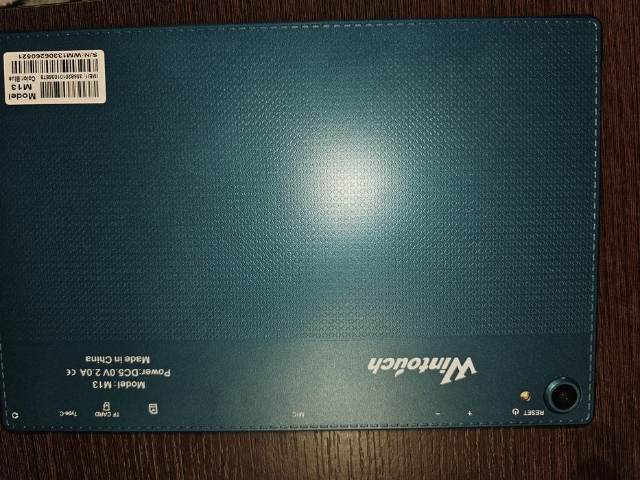 Tablet blue wintouch