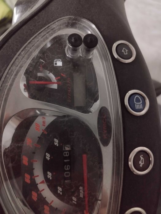 Scooter preta para venda