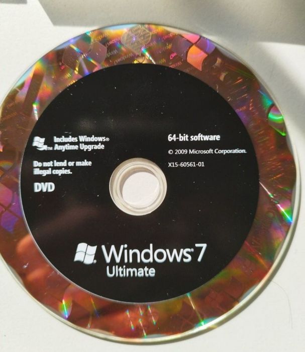 Windows 7 Ultimate BOX