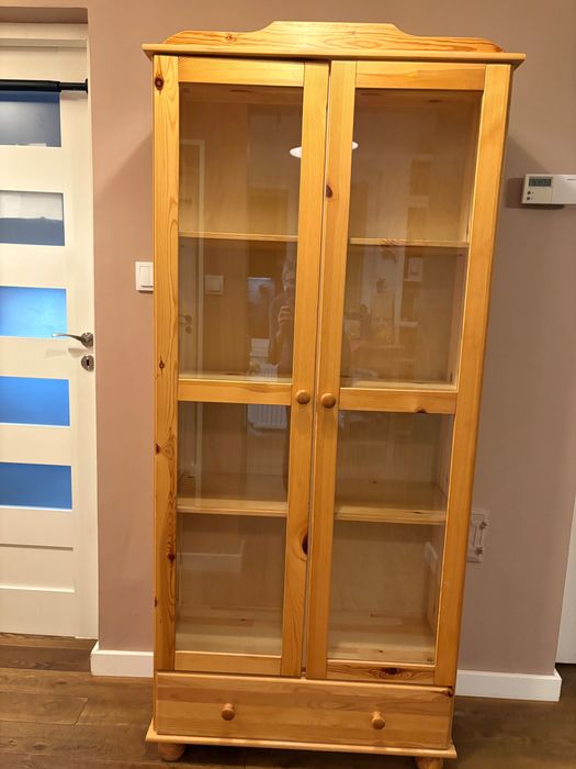 Regał drewniany Jysk