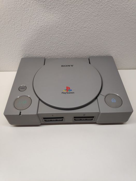 Consola PlayStation 1 + 2 comandos