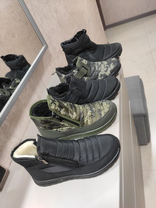 Дутики мужские зимние, разные модели