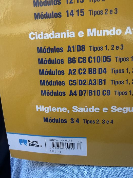 Conjunto de livros de Curso de Educação e Formação