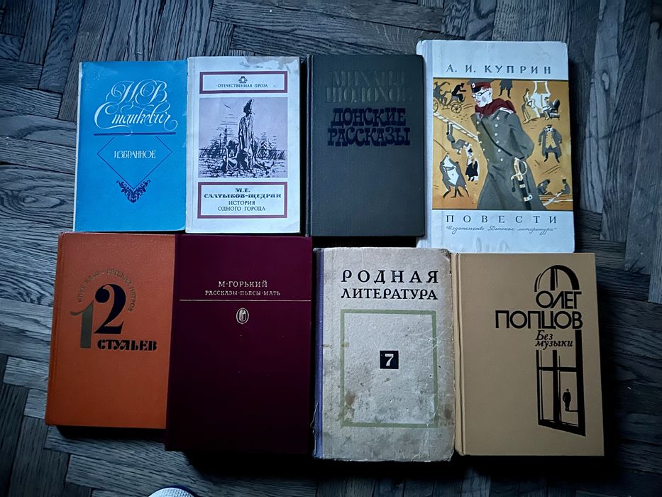 Куприн. Станкевич. Салтыков-Щедрин. Шолохов. Горький. Ильф, Петров.