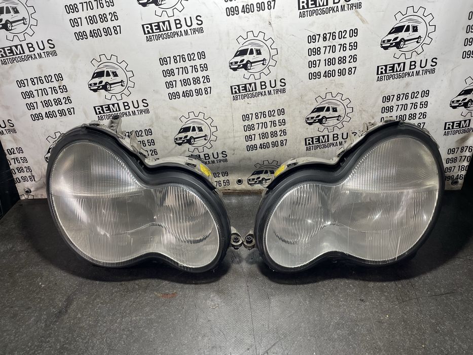 Фара ліва права / оптика Mercedes C-class W203 Цешка