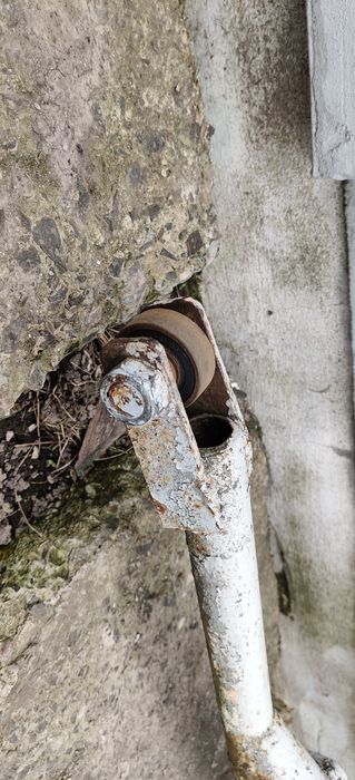 Відкатні ворота, бу