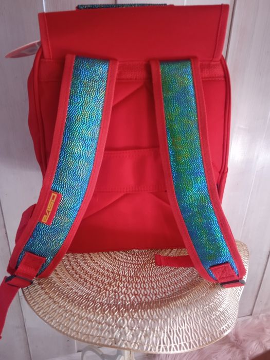 Świetny nowy plecak Betty Boop elementy holo brokat