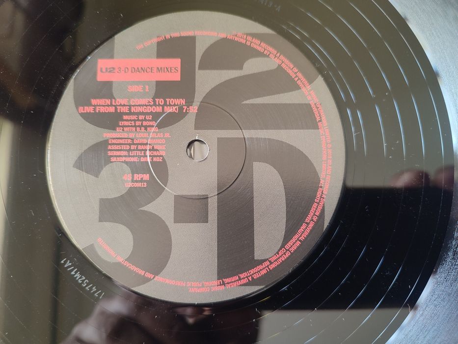 U2 Três Álbuns em Vinil Raros de Colecção Particular C/Novos