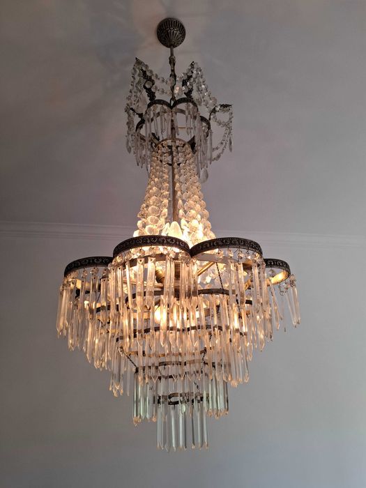 Lustre/candeeiro vinted com 6 luzes