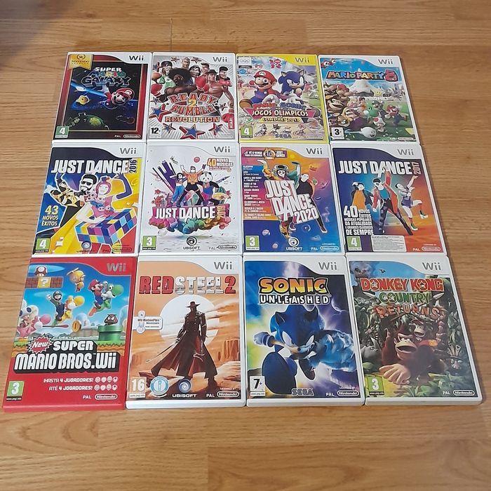 Jogos Wii/Wii U (Originais Nintendo)