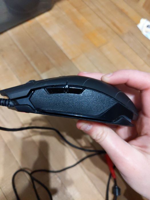 Ігрова комп'ютерна миша A4 Tech Q80 Maze Bloody (Black)