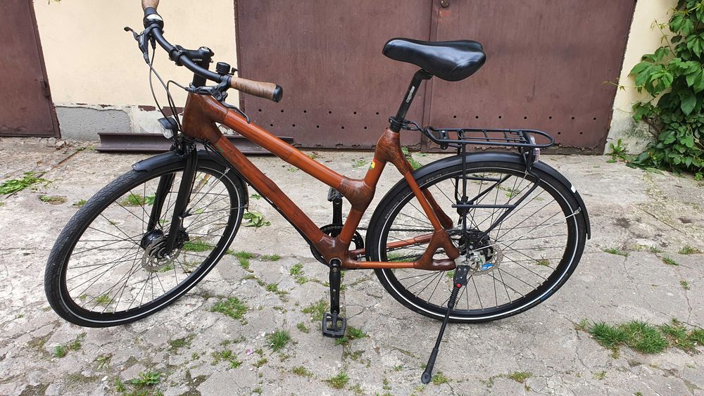 BAMBUS - drewniany - rower - 28 - unikat