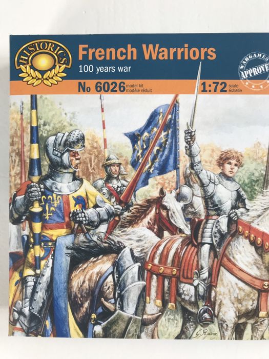 Figurki French Warriors model do sklejenia Italeri 6026