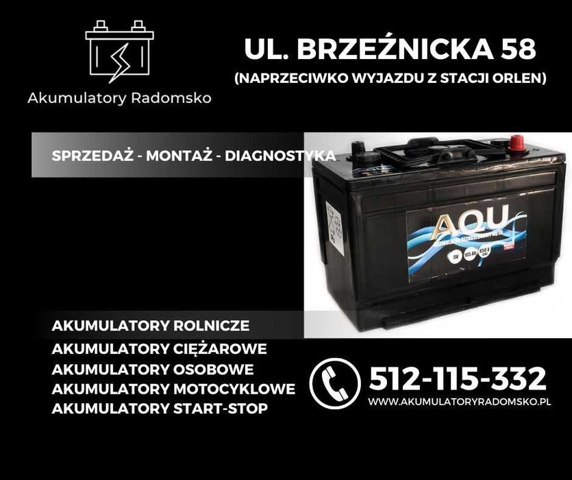 GC 12V/12AH Akumulator Przemysłowy - Sklep Brzeźnicka 58