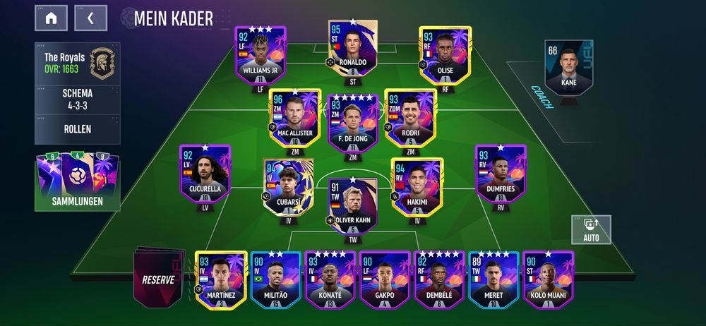 Акаунт ufl mobile
