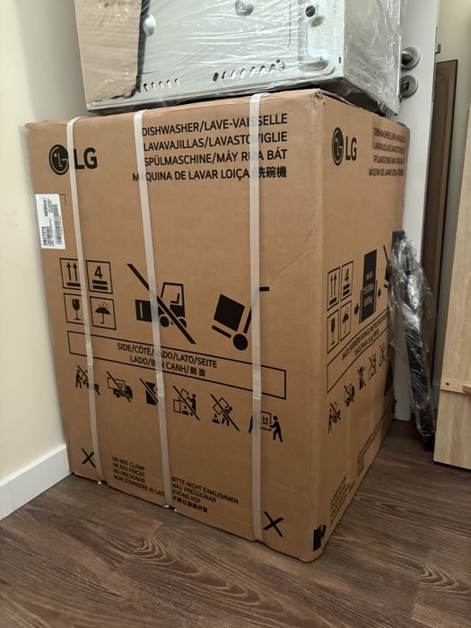 Máquina de Lavar Loiça Encastre LG DB273TX (14 Conjuntos - 59,8 cm - Painel Inox)