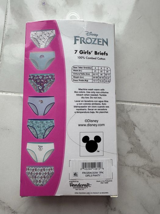 Трусики Frozen розмір 6, 7 шт
