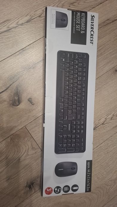 Bezprzewodowa klawiatura i mysz SilverCrest