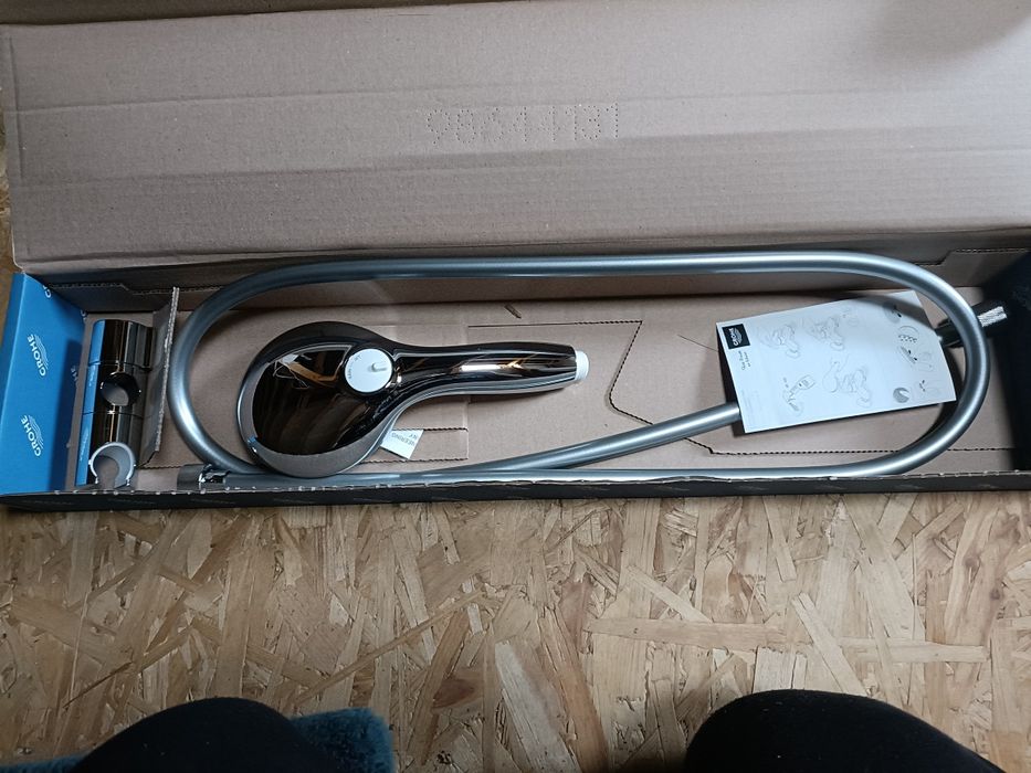 Grohe słuchawka+ wąż+ krzywki+uchwyt na sztangę NOWE