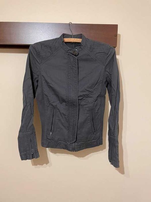 Kurtka Armani Exchange XS szara grafitowa wiosna wiosenna