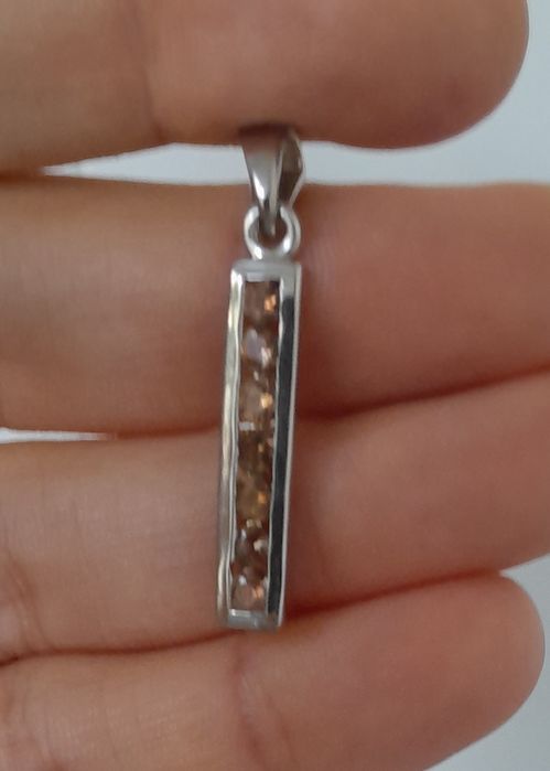 винтаж 925 серебро серебряный кулон подвеска.