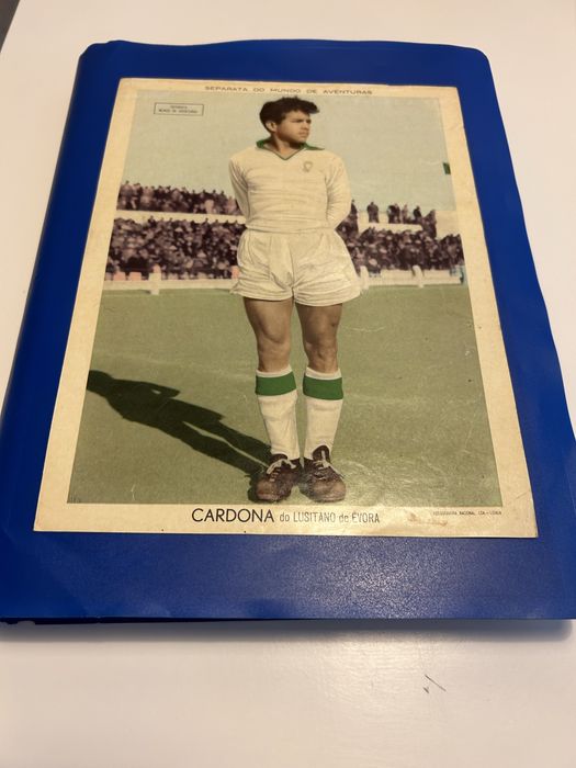 Cardona Lusitano de Évora separata futebol antiga