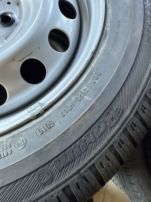 Запаска 205/65/16с r16c Barum зимня диск 5/112 vito