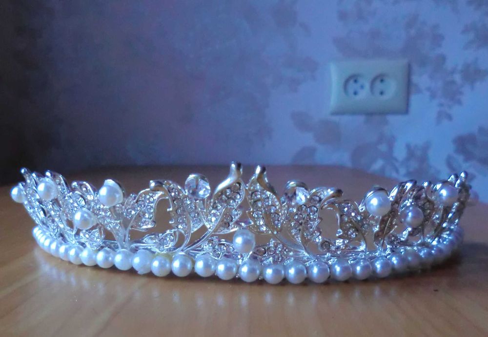 Обруч для волос хрустально жемчужный Укрпочтой, Новой