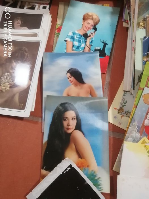 Postais muito antigos com vários temas