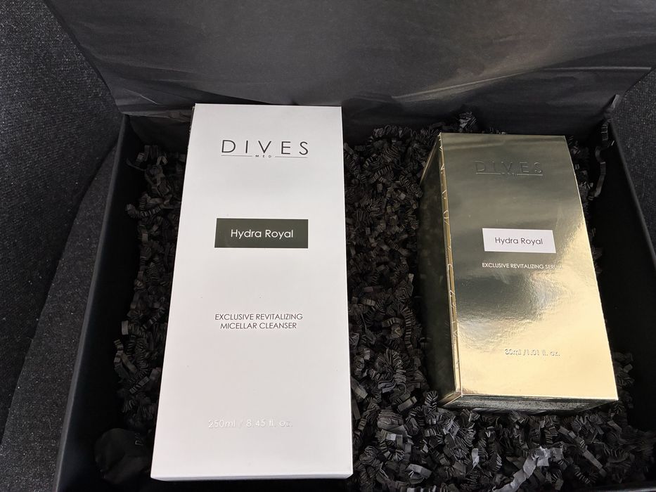 Dives med Hydra Royal płyn micelarny i serum