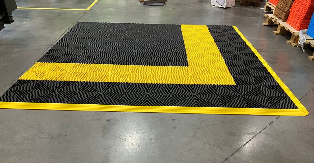 Pavimento Modular Motorsport, Detailling, Oficinas, Lavagens