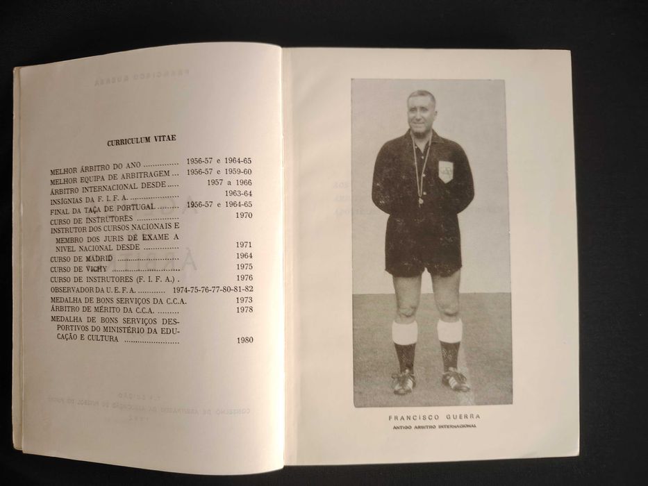 Agenda do Árbitro Leis do Jogo, Francisco Guerra