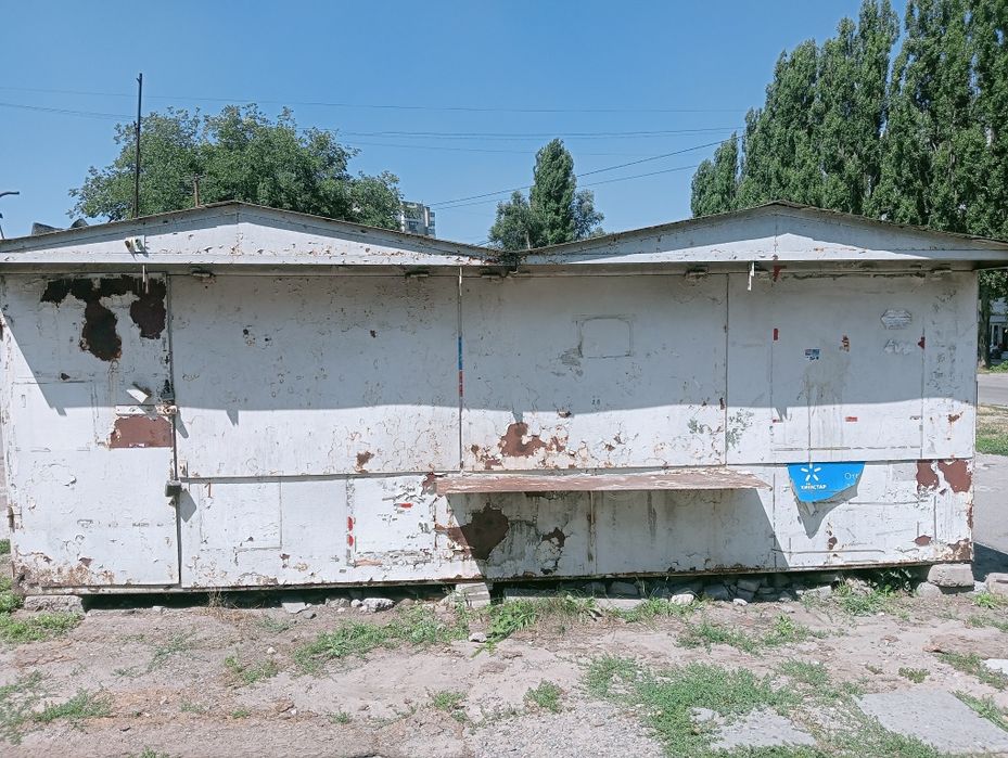 Металлический Маф Киоск 6 на 2 .без места .