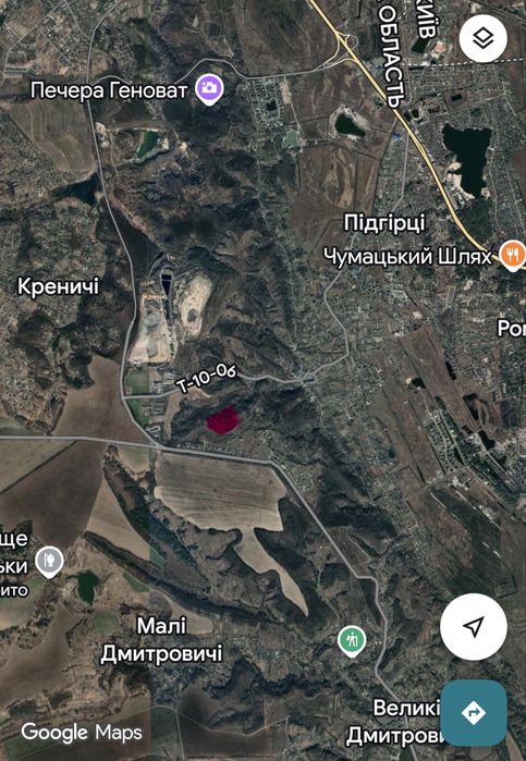 Продається-Земельна Ділянка-1га / під Києвом, с.ПІДГІРЦІ,Обухівський р-н.