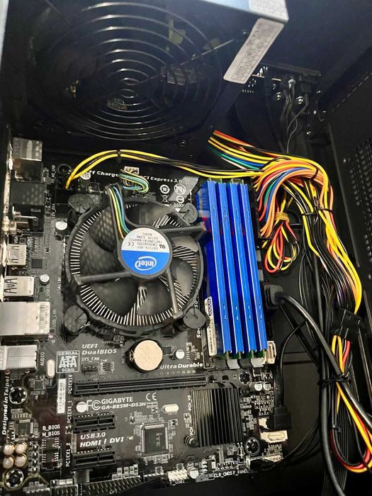 ПК i5-4670K, Geforce 1060 6gb, B85M-DS3H, DDR3 16Gb, SSD 240GB,