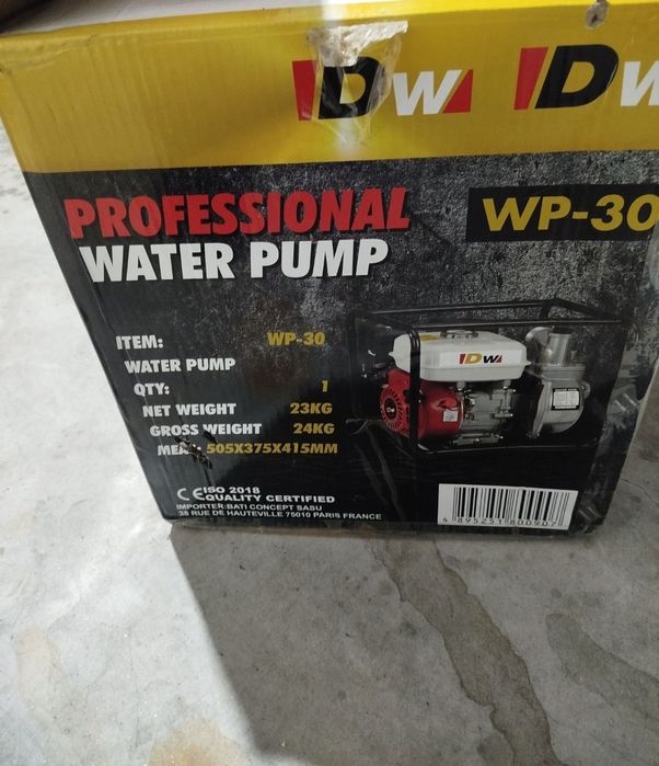 Moto bomba motor 4Tempos