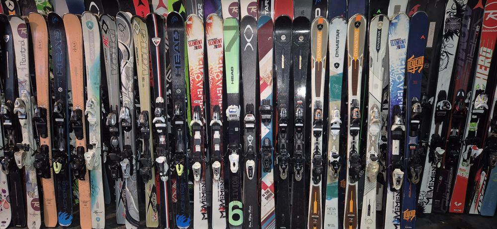 Narty alpejskie zjazdowe dla dorosłych